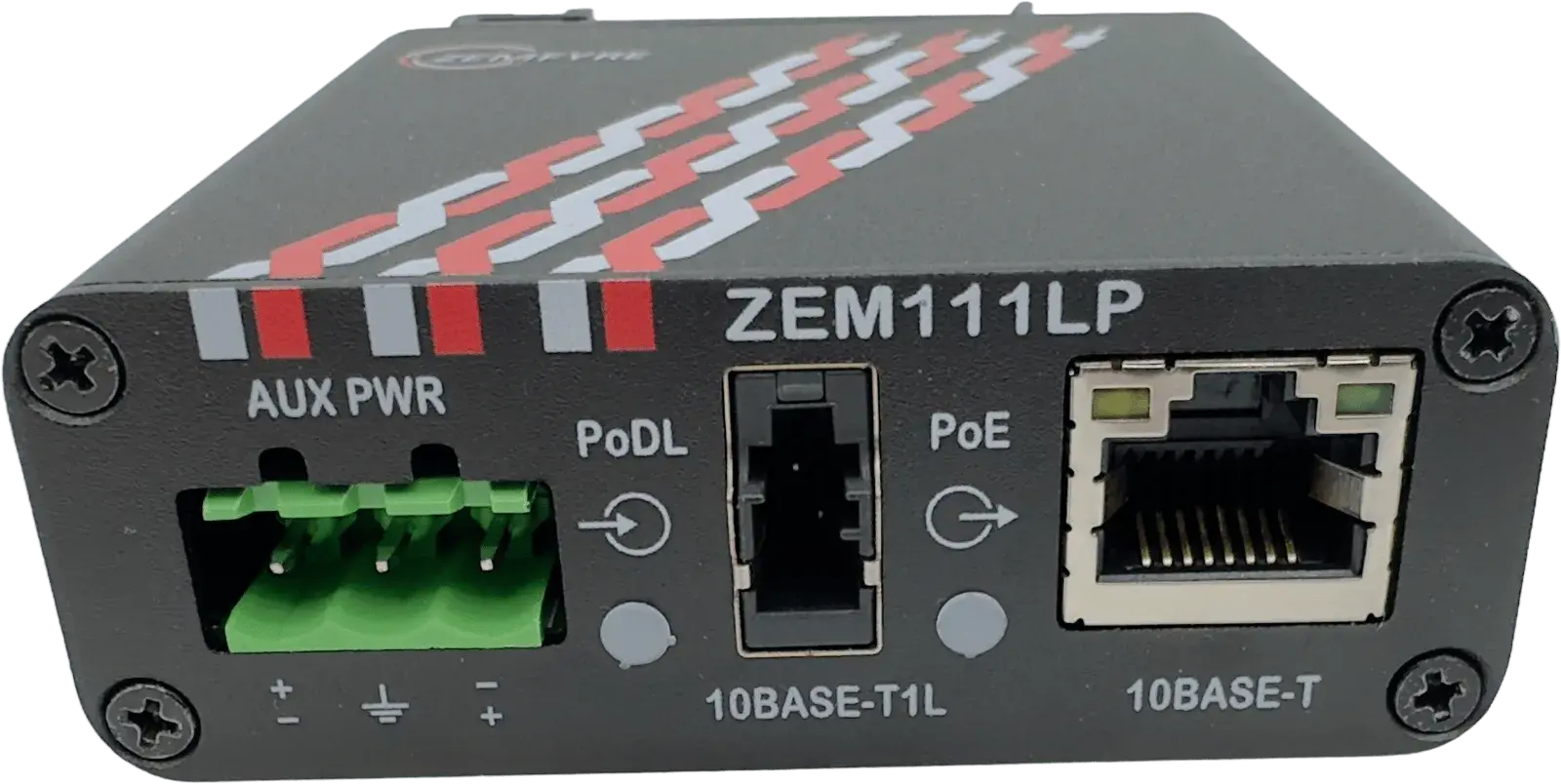 ZEM111LP Media Converter with PoDL/PoE
